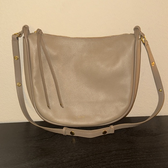 Aallyn Leather‎ Marley Hobo in Biscotti Purse - Picture 4 of 14